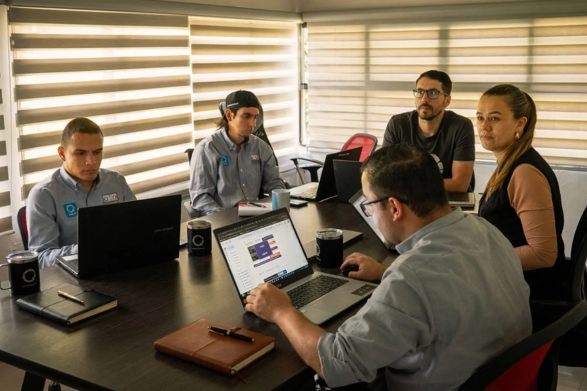 Reunión de consultoría empresarial